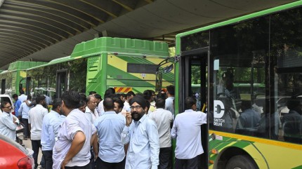 DTC Drivers’ Strike Continues Despite Delhi Transport Minister’s Appeal